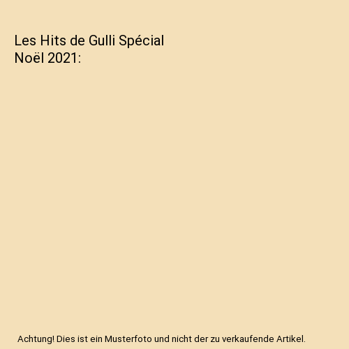 Les Hits de Gulli Spécial Noël 2021