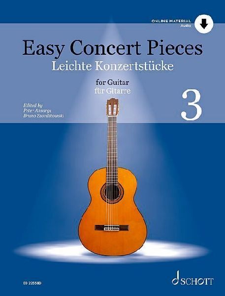 Leichte Konzertstücke Band 3. Gitarre