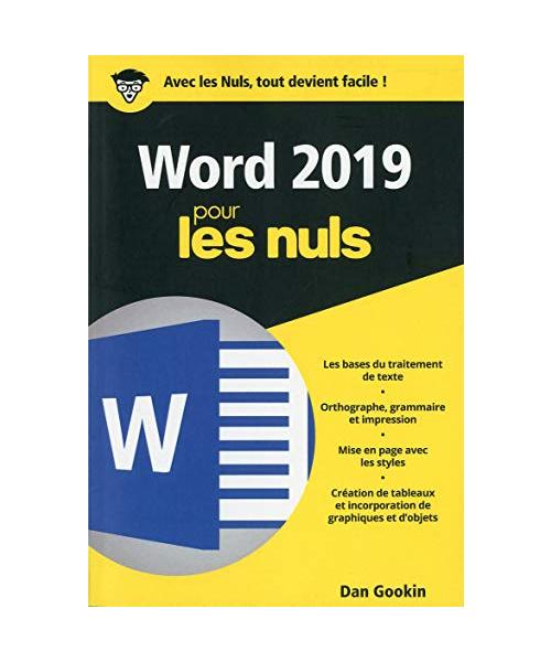 Word 2019 Poche Pour les Nuls