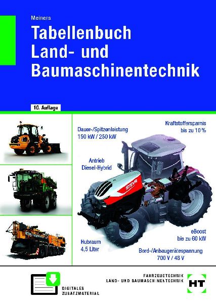 Tabellenbuch Land- und Baumaschinentechnik