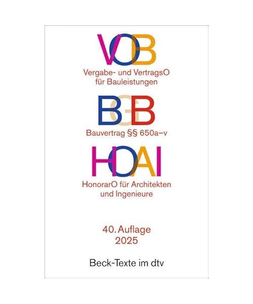 VOB / BGB  / HOAI