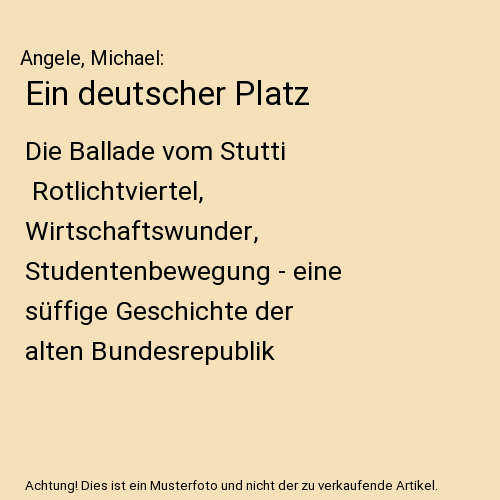 Ein deutscher Platz