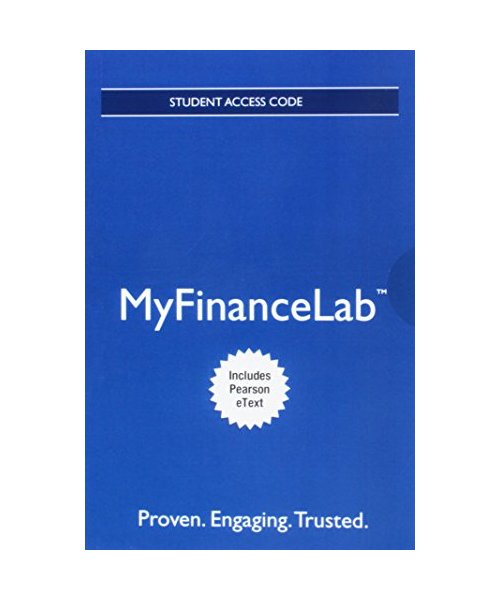 Myfinancelab with Pearson Etext -- Access Card -- For Corporate Finance: The Core