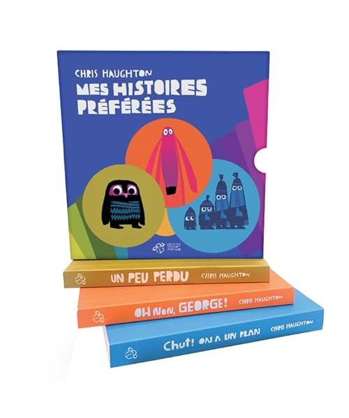 Mes histoires préférées (coffret): Chut ! On a un plan ; Un peu perdu ; Oh non, George !