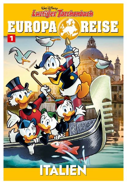 Lustiges Taschenbuch Europareise 01