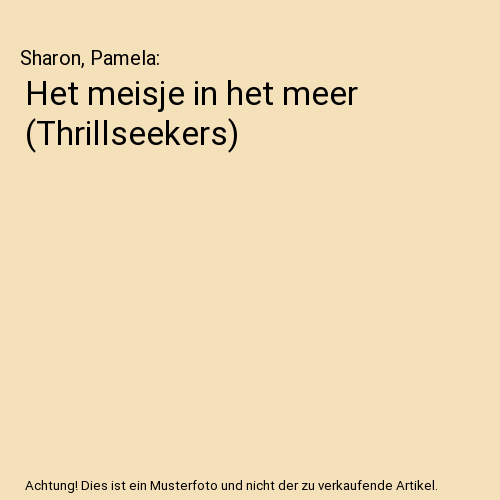 Het meisje in het meer (Thrillseekers)