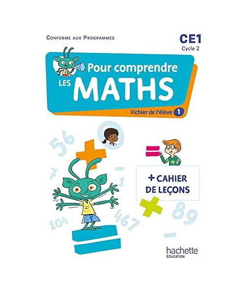 Pour comprendre les maths CE1 - Fichiers élève 1 et 2 + Mémo + Pages matériel - Ed. 2023: Fichiers de l'élève 1 et 2 + Cahier de leçons