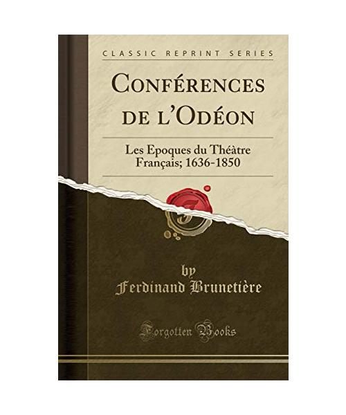 Conférences de l'Odéon