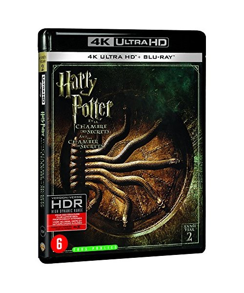 Harry potter 2 : la chambre des secrets 4k ultra hd [Blu-ray] [FR Import]