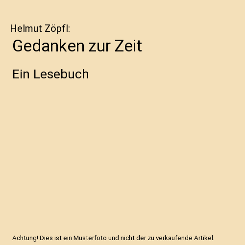 Gedanken zur Zeit