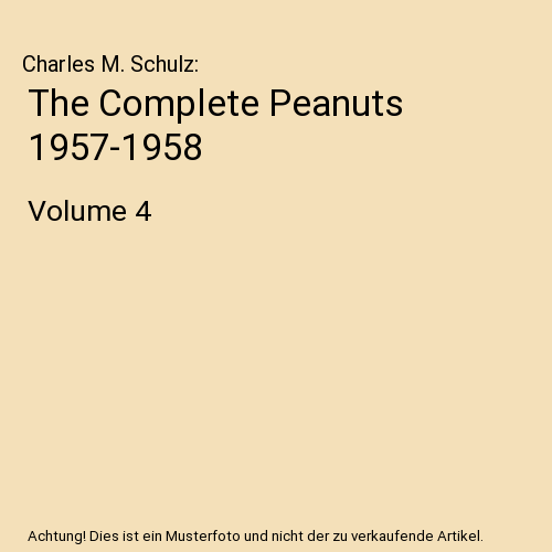 The Complete Peanuts 1957-1958