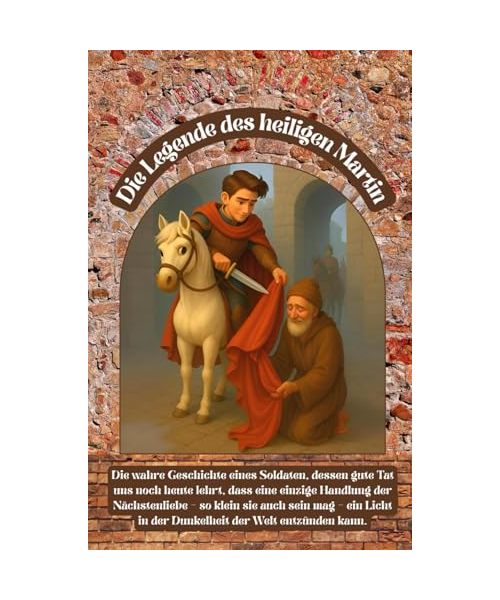 Die Legende des heiligen Martin: Eine liebevoll illustrierte Erzählung über Güte, Licht und Hoffnung für Kinder und Familien