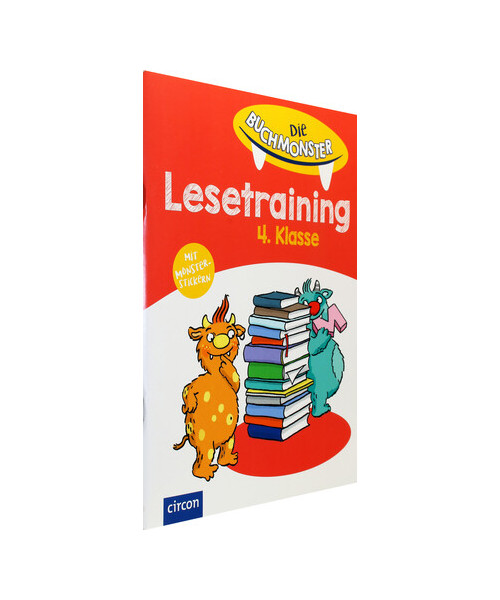 Die Buchmonster - Lesetraining 4. Klasse