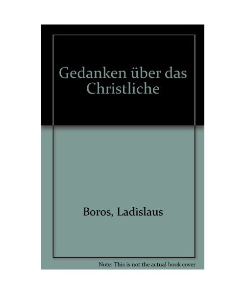 Gedanken über das Christliche