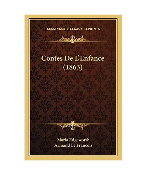 Contes De L'Enfance (1863)