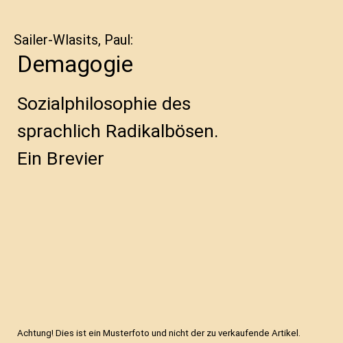 Demagogie
