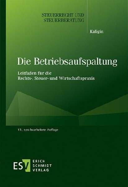 Die Betriebsaufspaltung
