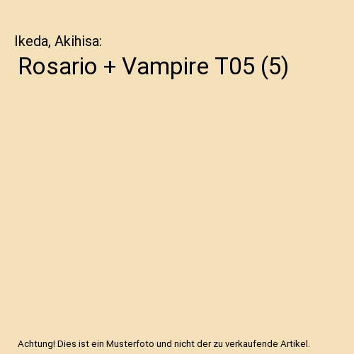 Rosario + Vampire T05 (5)