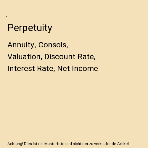 Perpetuity