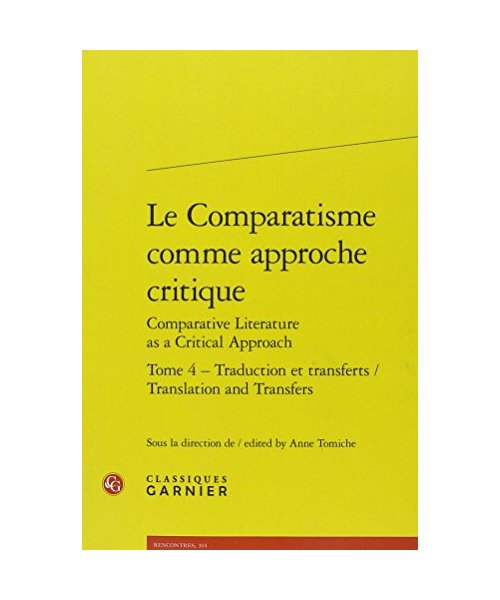 Traduction Et Transferts / Translation and Transfers (Rencontres, Band 4)