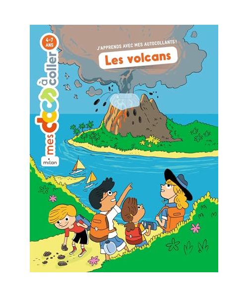 Les volcans: Autocollants