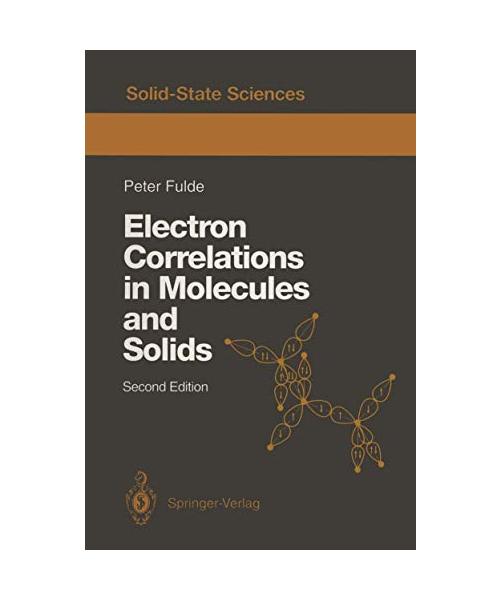 Electron Correlations in Molecules and Solids