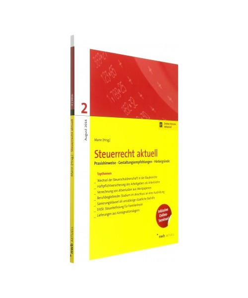 Steuerrecht aktuell 2/2016