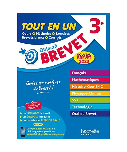 Objectif Brevet Tout-en-un 2023