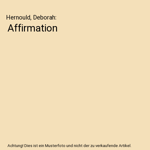 Affirmation