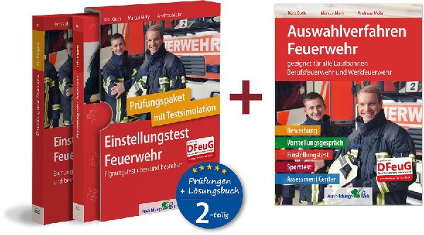 Paket - Einstellungstest + Auswahlverfahren Feuerwehr