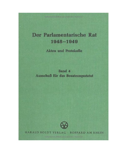 Ausschuß für das Besatzungsstatut