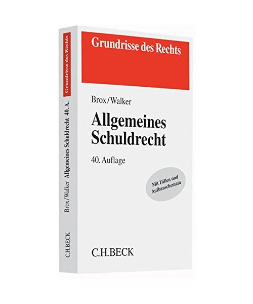 Allgemeines Schuldrecht