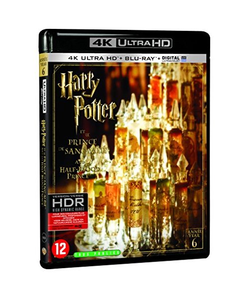 Harry potter 6 : le prince de sang-mêlé 4k ultra hd [Blu-ray] [FR Import]