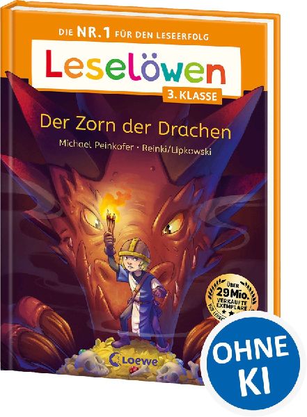 Leselöwen 3. Klasse - Der Zorn der Drachen