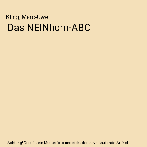 Das NEINhorn-ABC