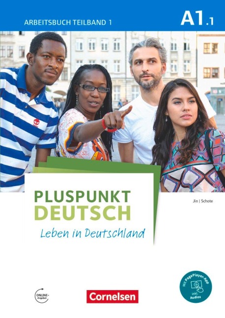 Pluspunkt Deutsch - Leben in Deutschland A1: Teilband 1. Arbeitsbuch mit Audio-CD und Lösungsbeileger