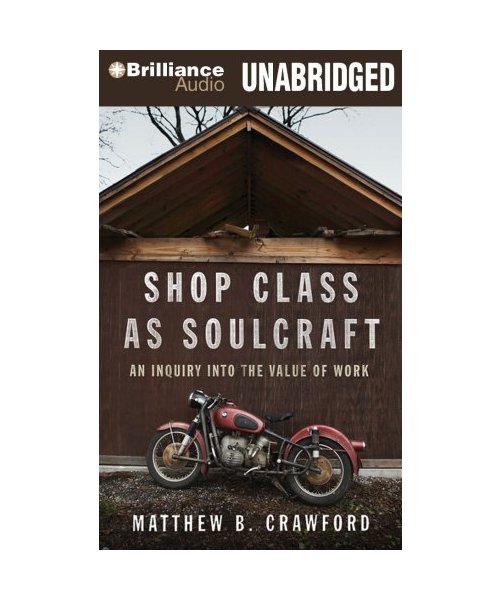 Shop Class as Soulcraft: An Inquiry Into the Value of Work