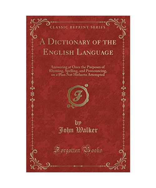 A Dictionary of the English Language