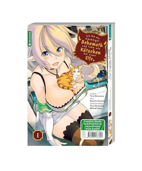 Ich bin ein mächtiger Behemoth und lebe als Kätzchen bei einer Elfe Double Pack 01 & 02 mit Acryl-Standee