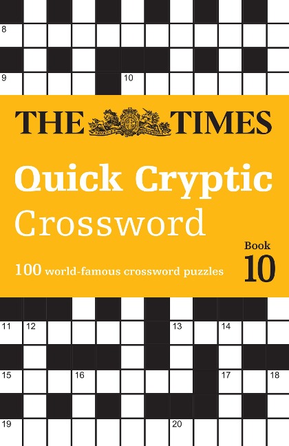 TIMES QUICK CRYPTIC XWORD 10