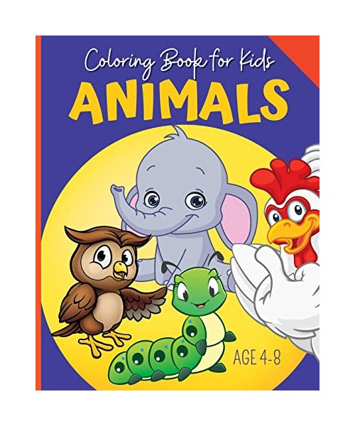 ANIMALS - Coloring Book For Kids