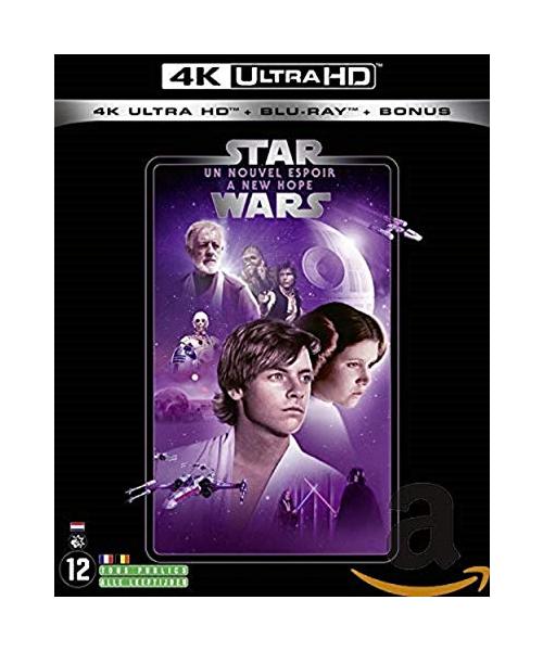 Star wars, épisode IV : un nouvel espoir 4k Ultra-HD [Blu-ray] [FR Import]