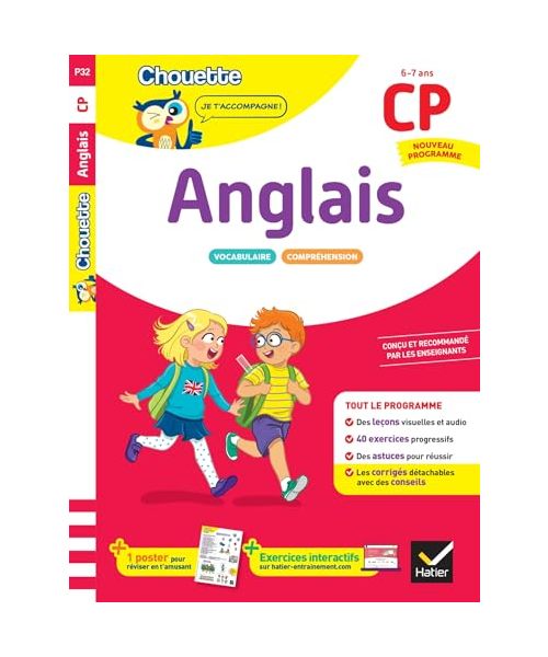 Anglais CP - Cahier de soutien nouveau programme: Leçons et exercices corrigés