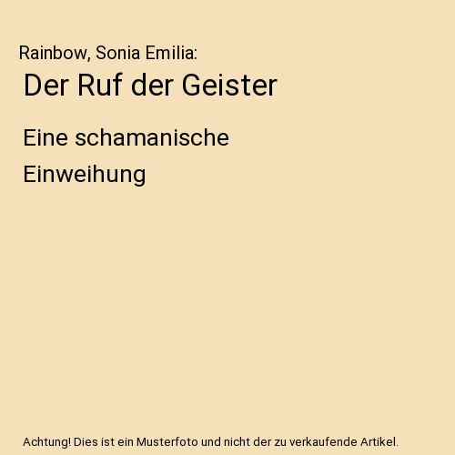 Der Ruf der Geister
