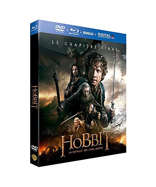 Le hobbit 3 : la bataille des cinq armées [Blu-ray] [FR Import]