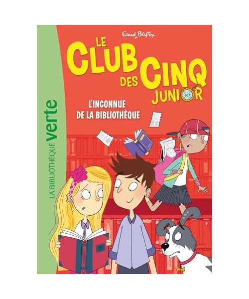 Le Club des Cinq Junior 16 - L'inconnue de la Bibliothèque