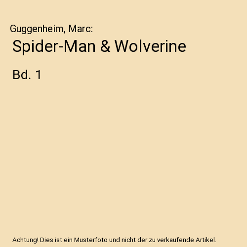 Spider-Man & Wolverine