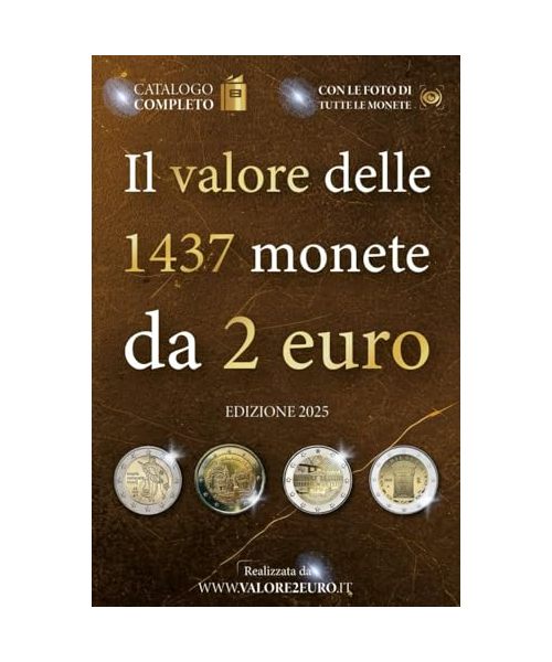 Il valore delle 1437 monete da 2 euro (Il valore delle monete in euro)