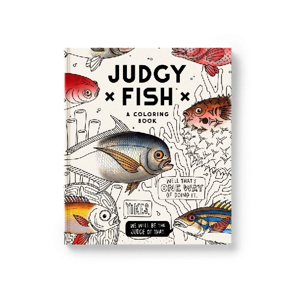 Judgy Fish Coloring Book