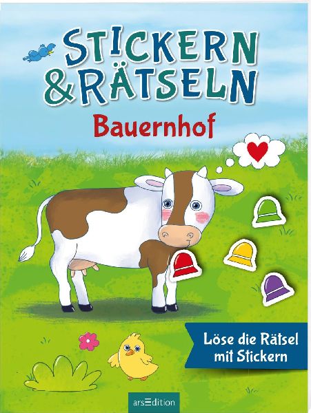 Stickern & Rätseln - Bauernhof